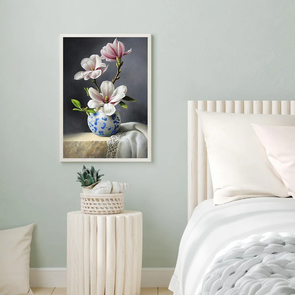 DIY Paint By Number 40*50cm - Magnolia