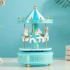 Carousel music box ornaments for children, Christmas gifts for girlfriends and besties on their birthdays