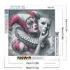 Clown Mask-Full Round Diamond Painting 40*40CM