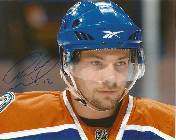 Edmonton Oilers Robert Nilsson Signed Autographed 8x10 Photo Poster painting COA