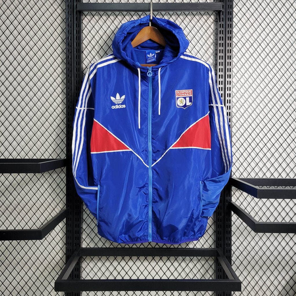 2023/2024 Lyon Windbreaker Blue Football Jersey mysite