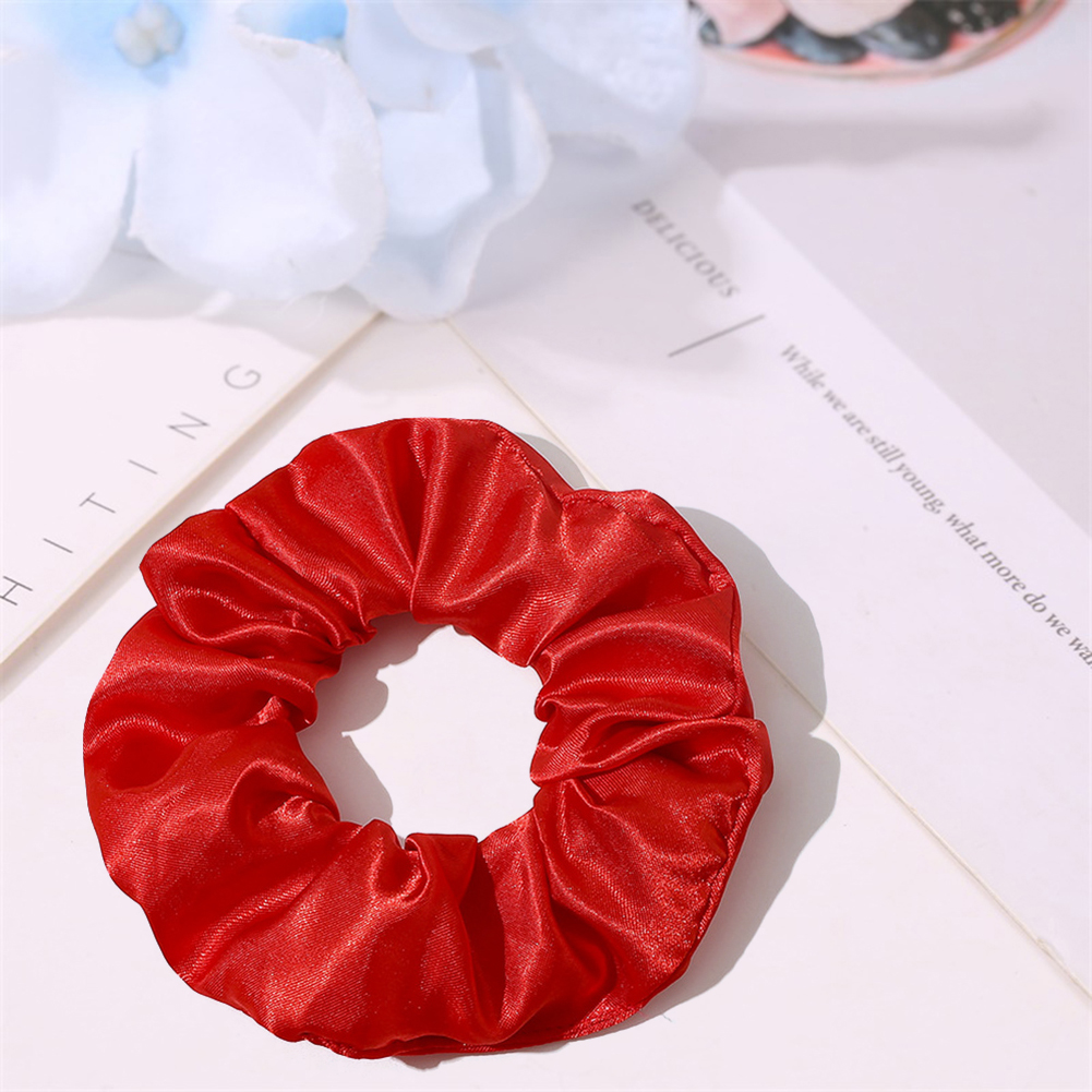 

LED Light Up Scrunchies Women Elastic Hair Rope Night Club Ponytail Holder, Led large intestine ring - lavender purple., 501 Original