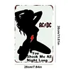 ACDC - Vintage Metal Signs(8*12Inch) - Music