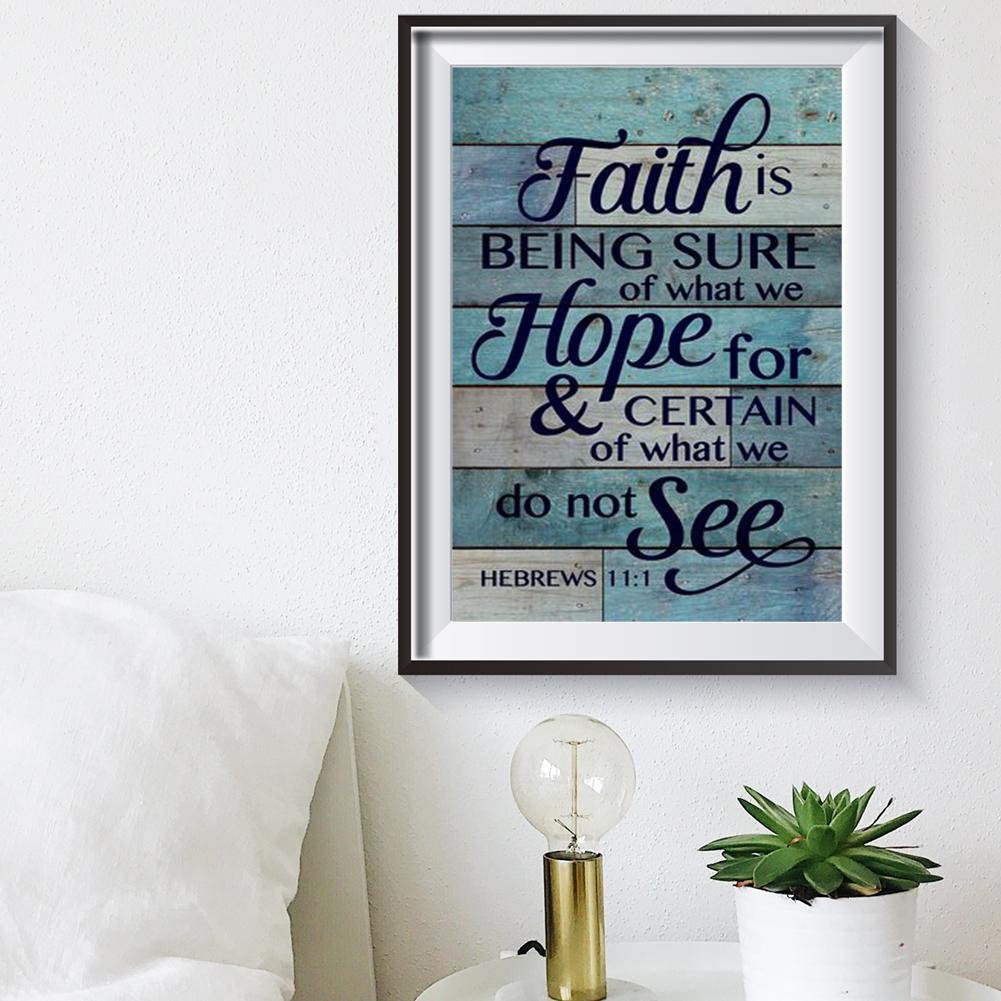 Faith Full Round Diamond Painting