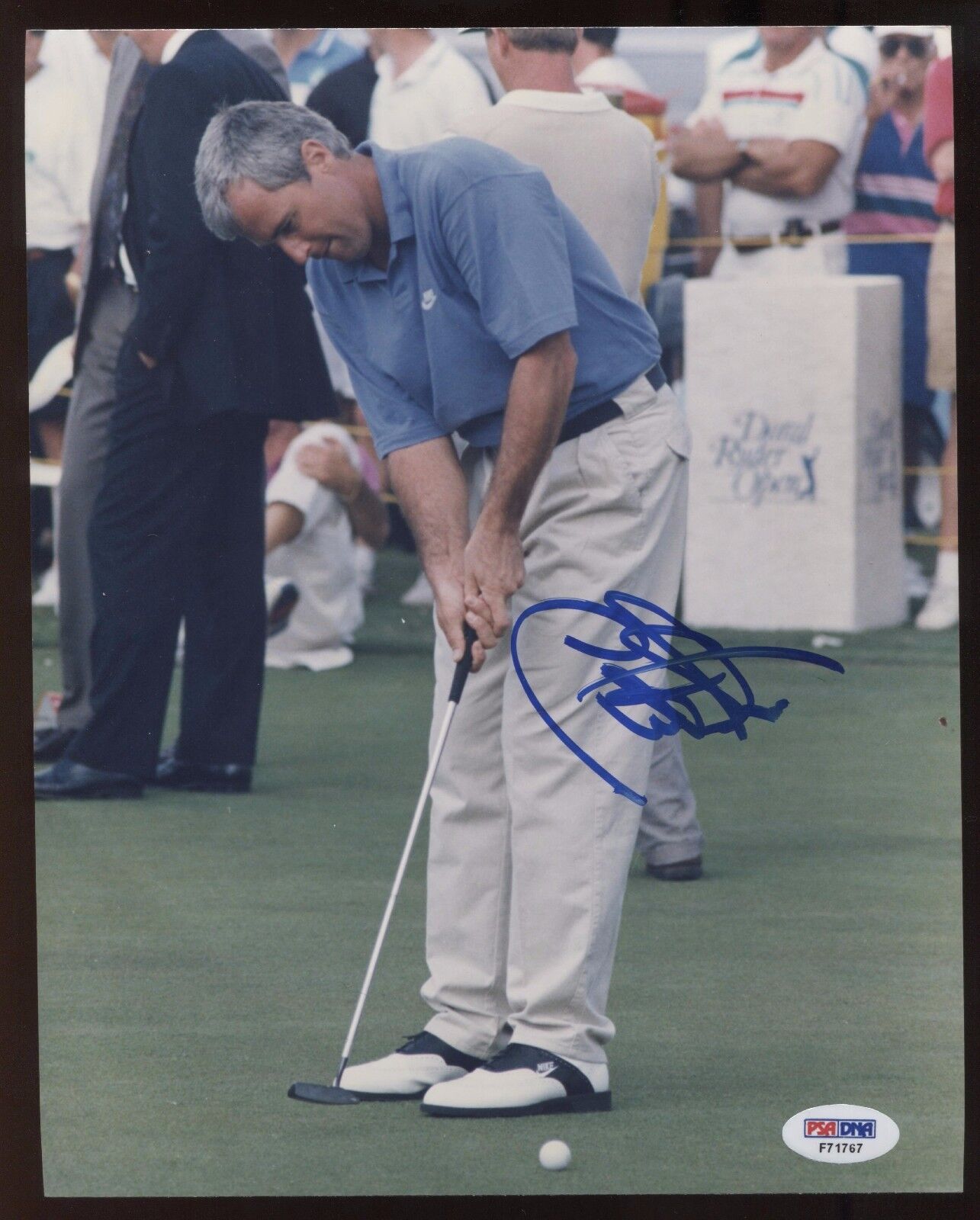 Curtis Strange Signed 8x10 Photo Poster paintinggraph PSA/DNA Autographed Photo Poster painting