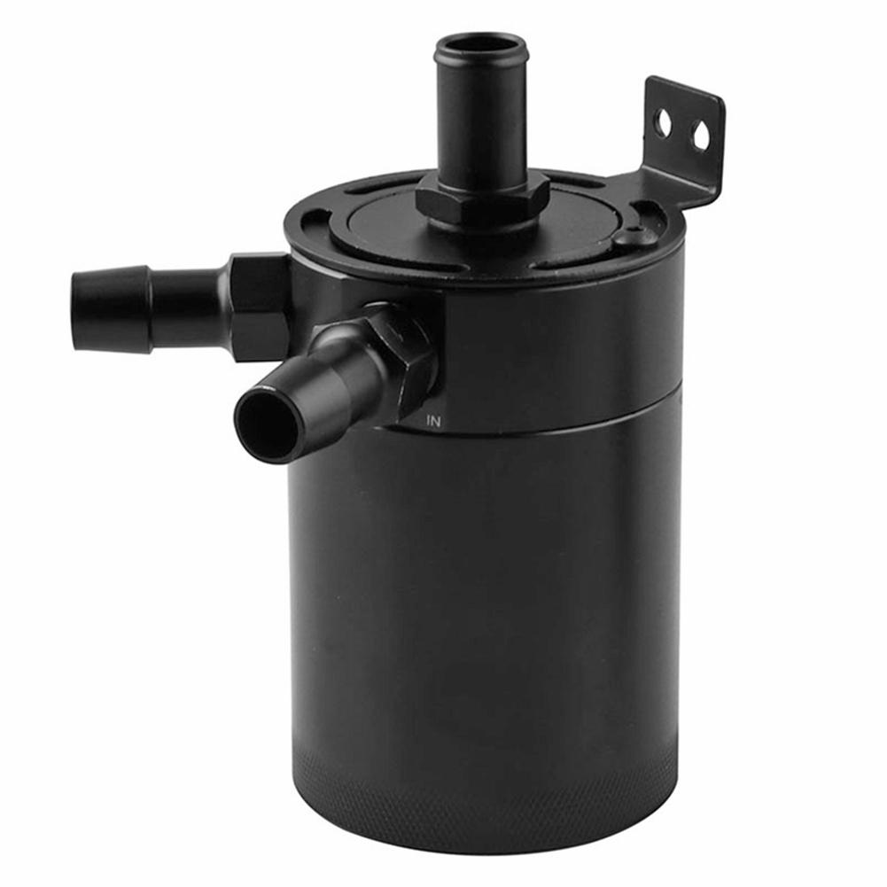 

Universal Aluminum Baffled Oil Catch Can Tank Oil Separator with Filter, 501 Original