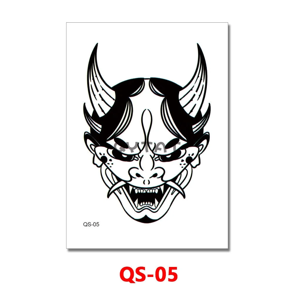 Waterproof Temporary Tattoo Femme Sticker Folower Rose Letter Fake Tatto Hand Back Tatoo Stickers Women Men Body Art Ogreish