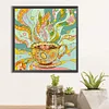 Diamond Painting-DIY Full Round Drill Teacup(40x40cm)