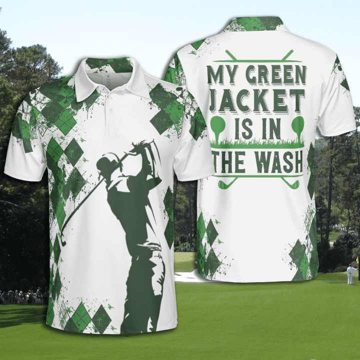 Green Jacket Is In The Wash Polo Shirt 