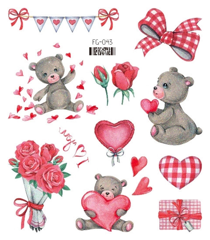 Lady Butterfly Pet Tattoos & Body Art 1 Piece