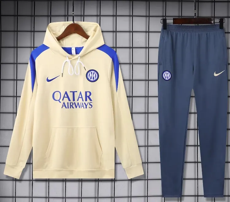 24-25 season Inter Milan training hooded training jersey