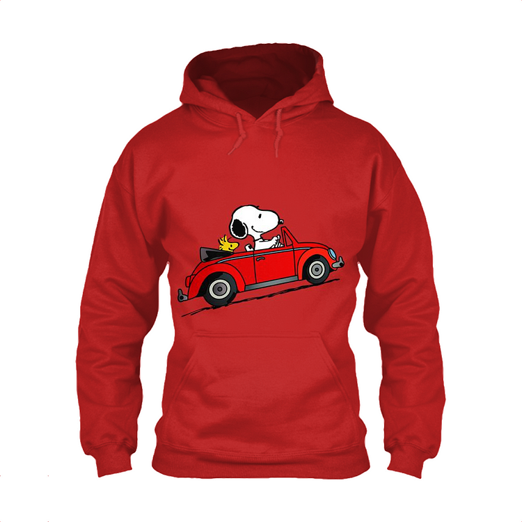 Car Snoopy, Snoopy Classic Hoodie