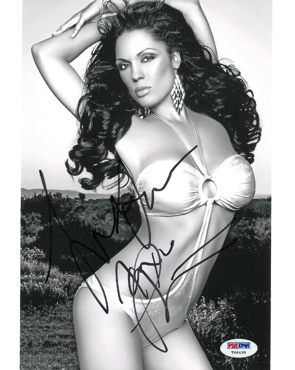 Carissa Rosario Signed Maxim Model Autographed 8x10 Photo Poster painting (PSA/DNA) #T46439