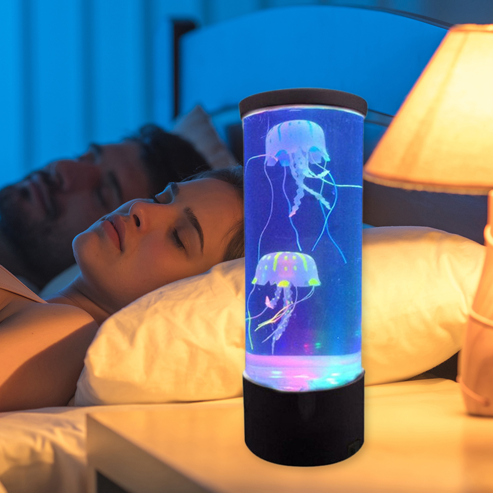 

LED Fantasy Jellyfish USB Power 7 Color Changing Tank Mood-Night Light, 501 Original