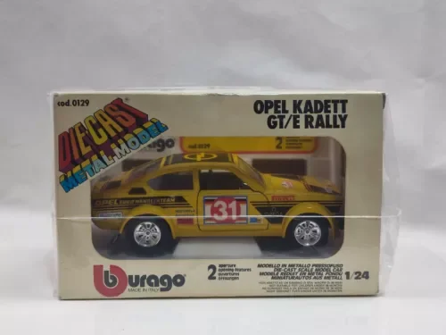 Dronehint Burago 1/24 Opel Kadett Gt/E vintage diecast model car vauxhall boxed Parts