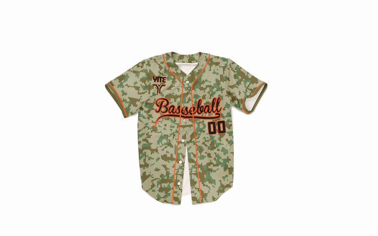 YITE | WB24-003- Orange And Green Baseball Uniform