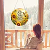Letters DIY Diamond Painting Acrylic Special Shape Pendant Hanging Kit
