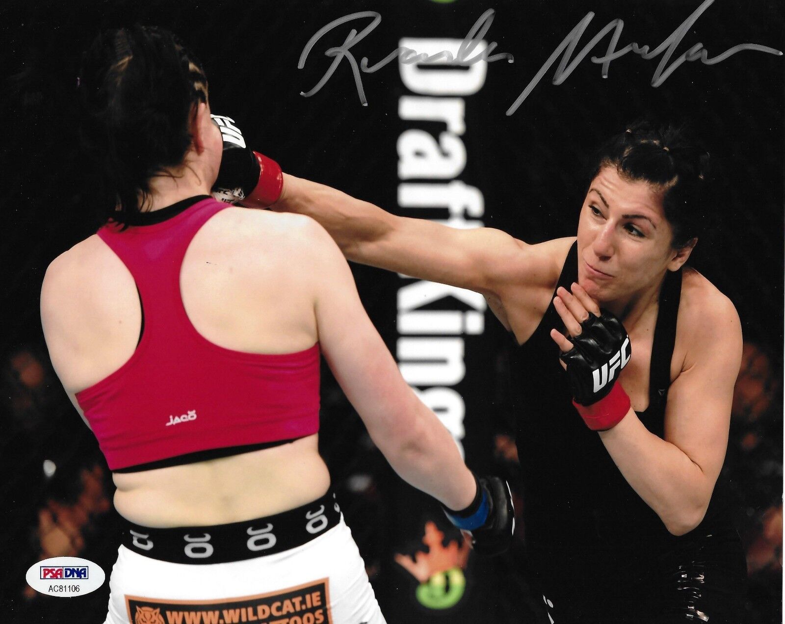 Randa Markos Signed UFC 8x10 Photo Poster painting PSA/DNA Autograph Picture Aisling Daly 186 2