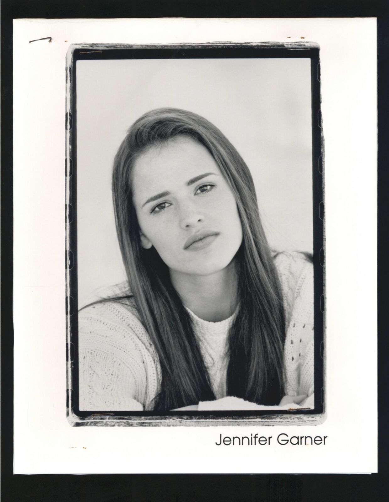 Jennifer Garner - 8x10 Headshot Photo Poster painting w/ Resume - Alias