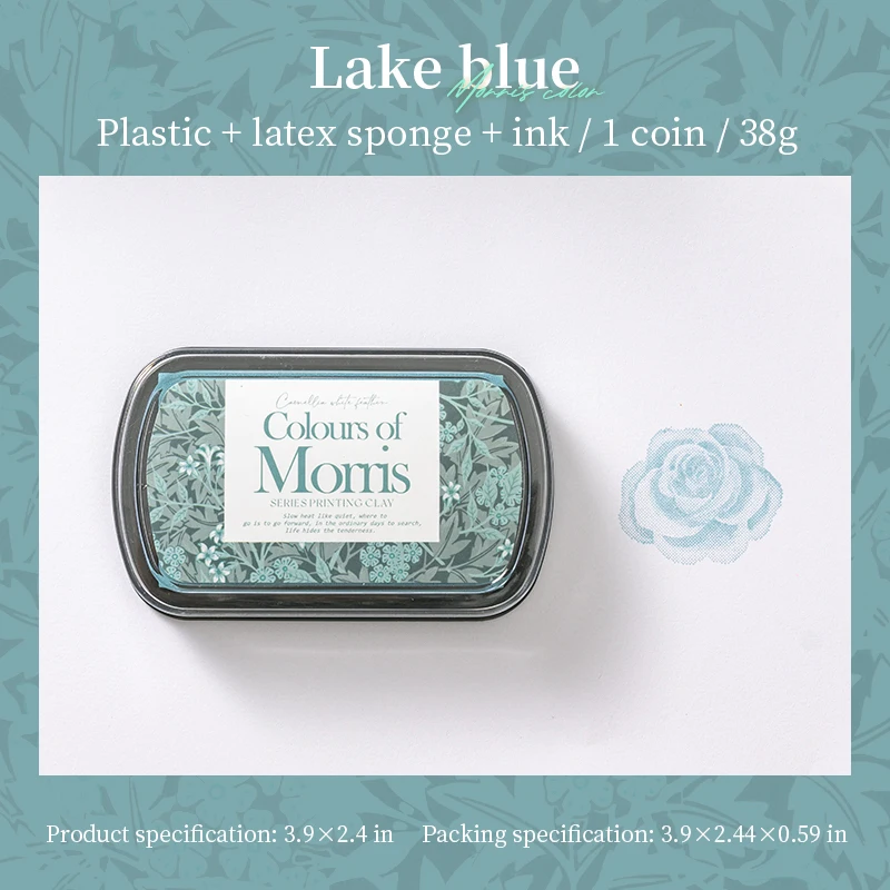 Ink Pad - Colours of Morris Series Silicone Stamp Concave Color 