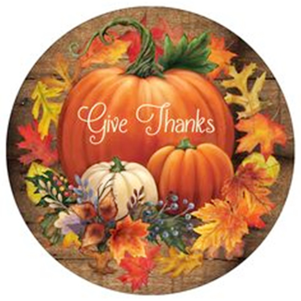 

Pumpkin Wreath - Round Drill Diamond Painting - 40*40CM, 501 Original