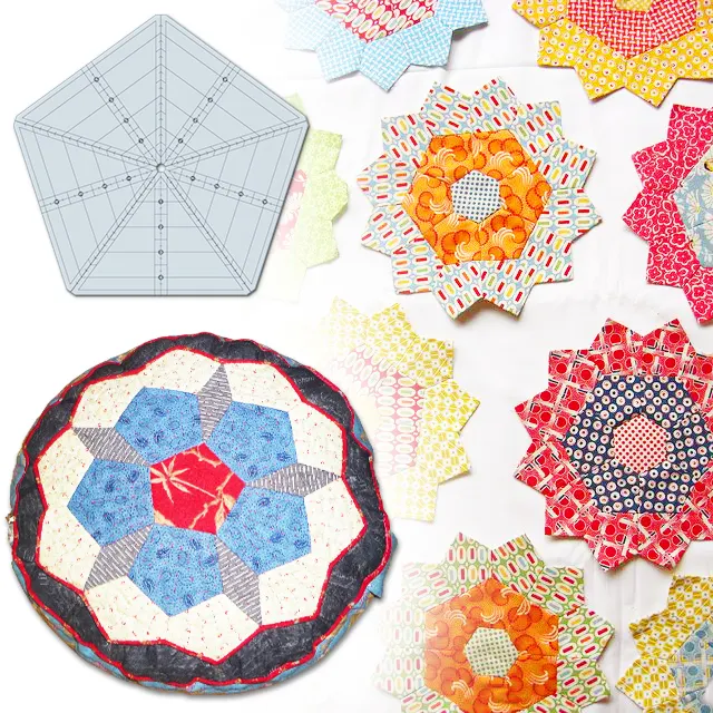Squedge Ruler Patterns 【2022】ART RULER SQUEDGE 22.5° TEMPLATE-- WITH INSTRUCTIONS