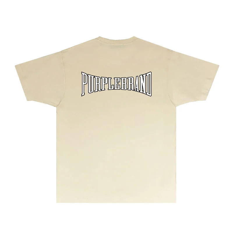 Purple 2023 new fashion T-shirt short sleeves