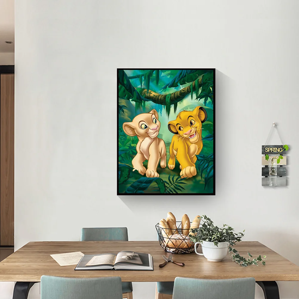 Diamond Painting - Full Round Drill - Tiger(30*40cm)