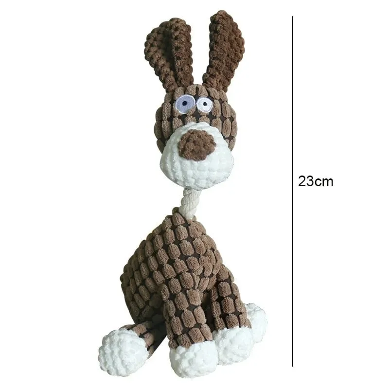 IMMORTAL SQUEAKER PLUSH TOY FOR AGGRESSIVE CHEWERS
