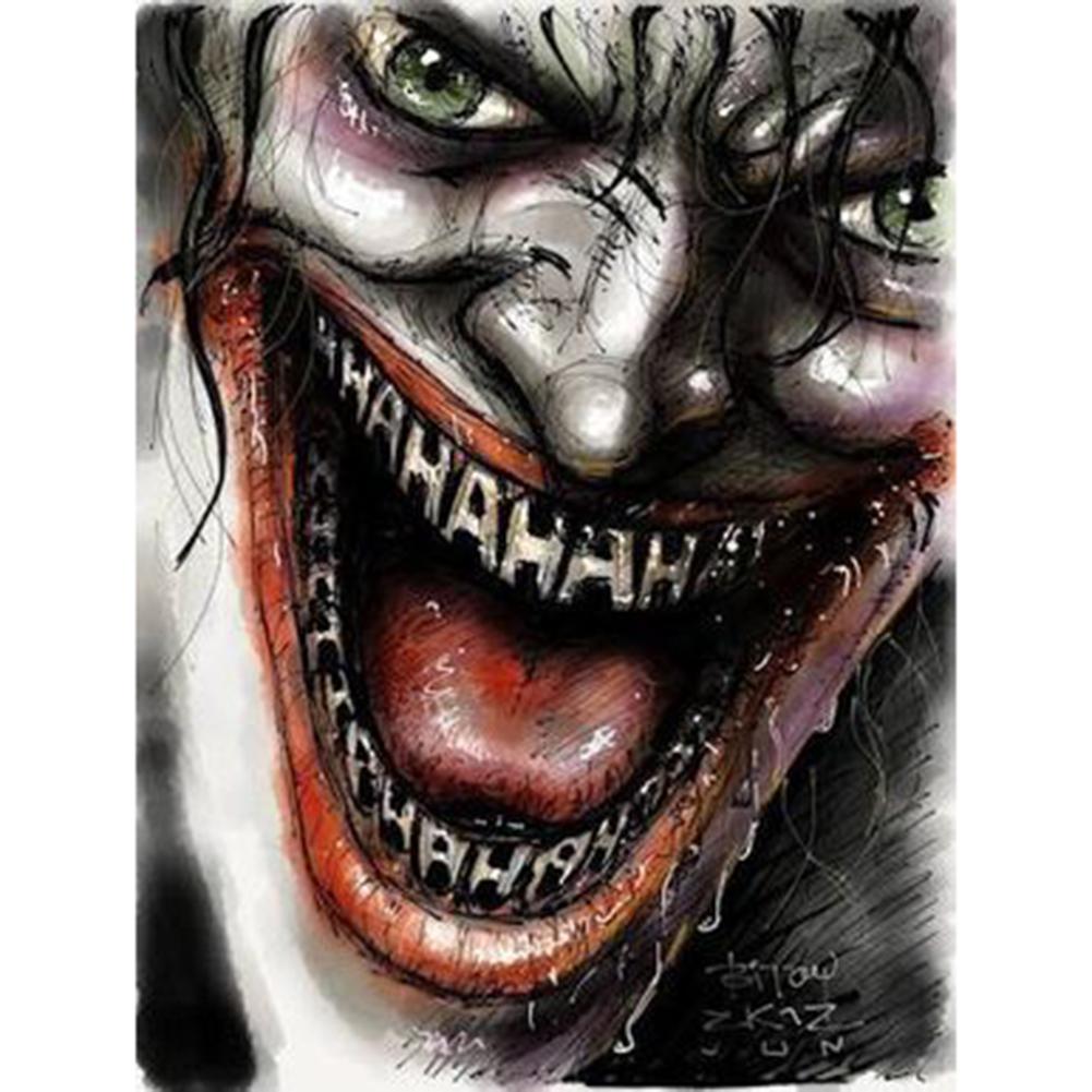 

40*30CM-Novelty Clown-Round Drill Diamond Painting, 501 Original