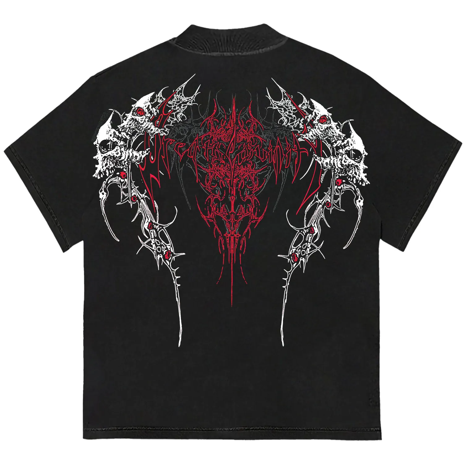 Bone Splitter T-shirt [Deep red]