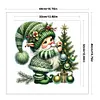 Christmas Tree Gnome-11CT Stamped Cross Stitch 40*40cm/15.75*15.75in tapestrymarket