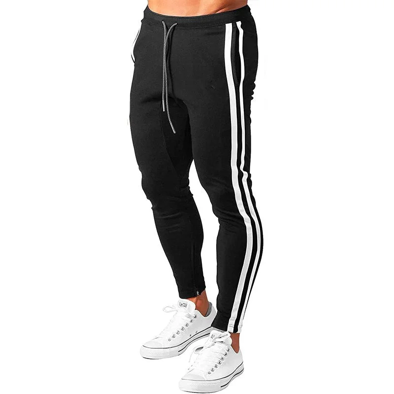 Aonga  Men Sweatpants Gyms Fitness Sports Pants Bodybuilding Joggers Workout Trousers Men Running Cotton Slim Fit Pencil Pants Men