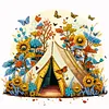 (Multi-Style)Outdoor Camping-Partial Special Shaped Diamond Painting 30*30CM