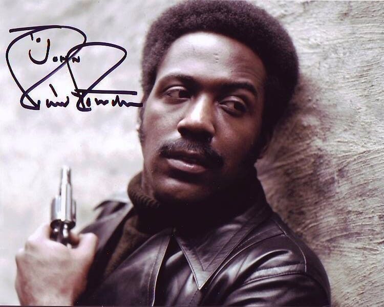 RICHARD ROUNDTREE Autographed Signed JOHN SHAFT Photo Poster paintinggraph - To John