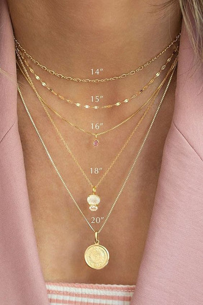 necklace size guide