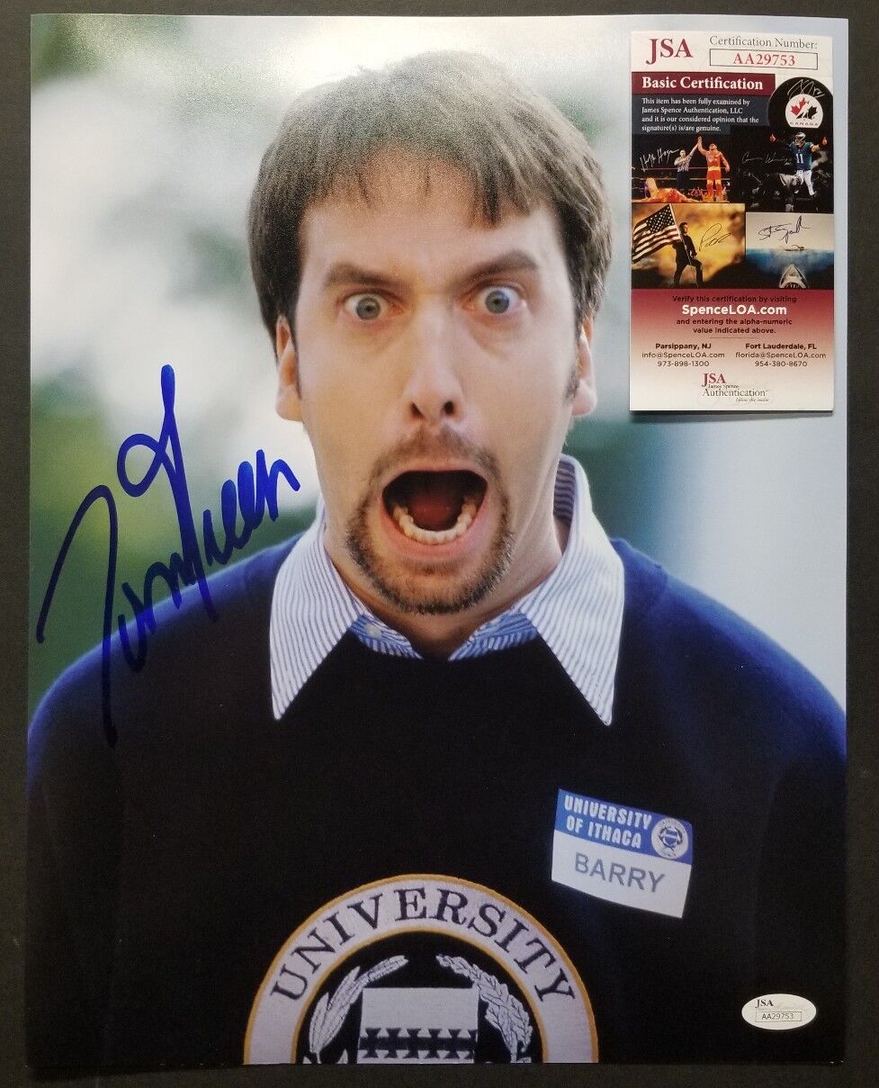 TOM GREEN Signed Autographed ROAD TRIP 11x14 Photo Poster painting. JSA