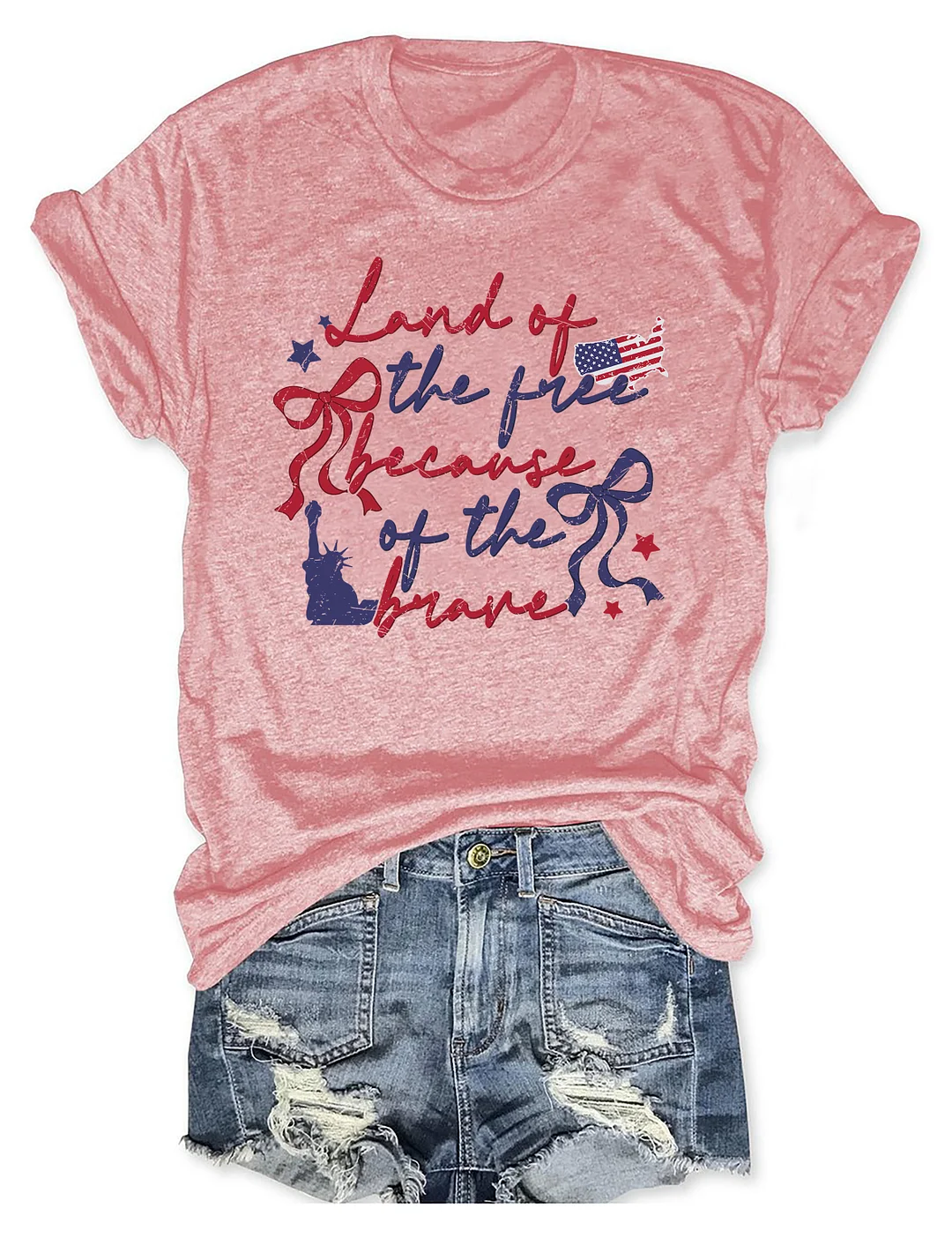 Land Of The Free Because Of The Brave T-shirt