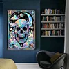Halloween Skeleton-11CT Stamped Cross Stitch 50*70cm/19.69*27.56in(Big Size)