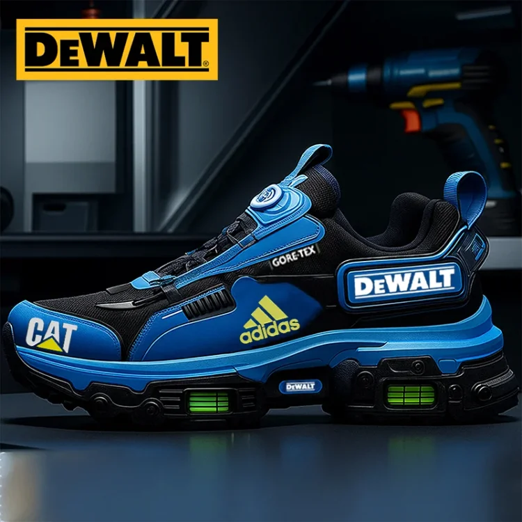 DEWALT&reg; a CAT spolupracuj&uacute; s adidasom na vytvoren&iacute; limitovanej ed&iacute;cie p&aacute;nskych pracovn&yacute;ch a outdoorov&yacute;ch top&aacute;nok