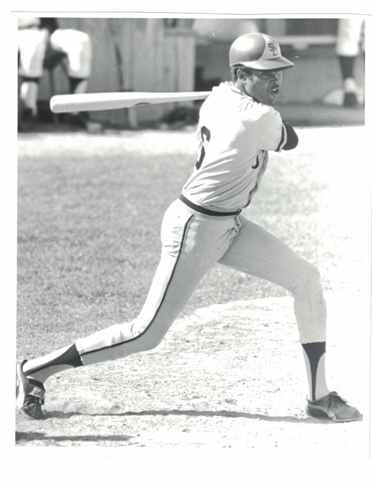 John Henry Scott San Diego Padres 8x10 Vintage Baseball Photo Poster painting RH