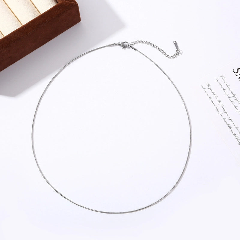 50 Pieces 304 Stainless Steel Necklace Chain