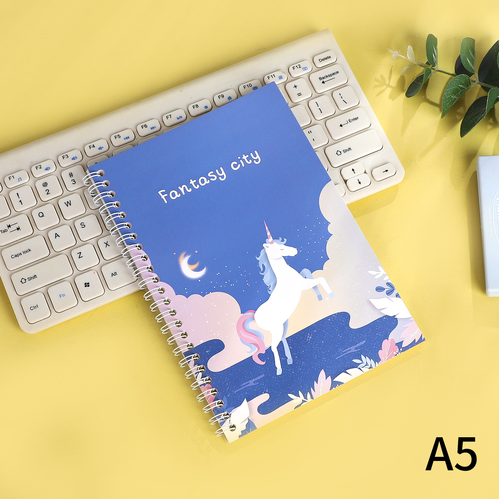 Journalsay A5/B5 Loose-leaf Double-sided Release Paper Metal Coil Notebook