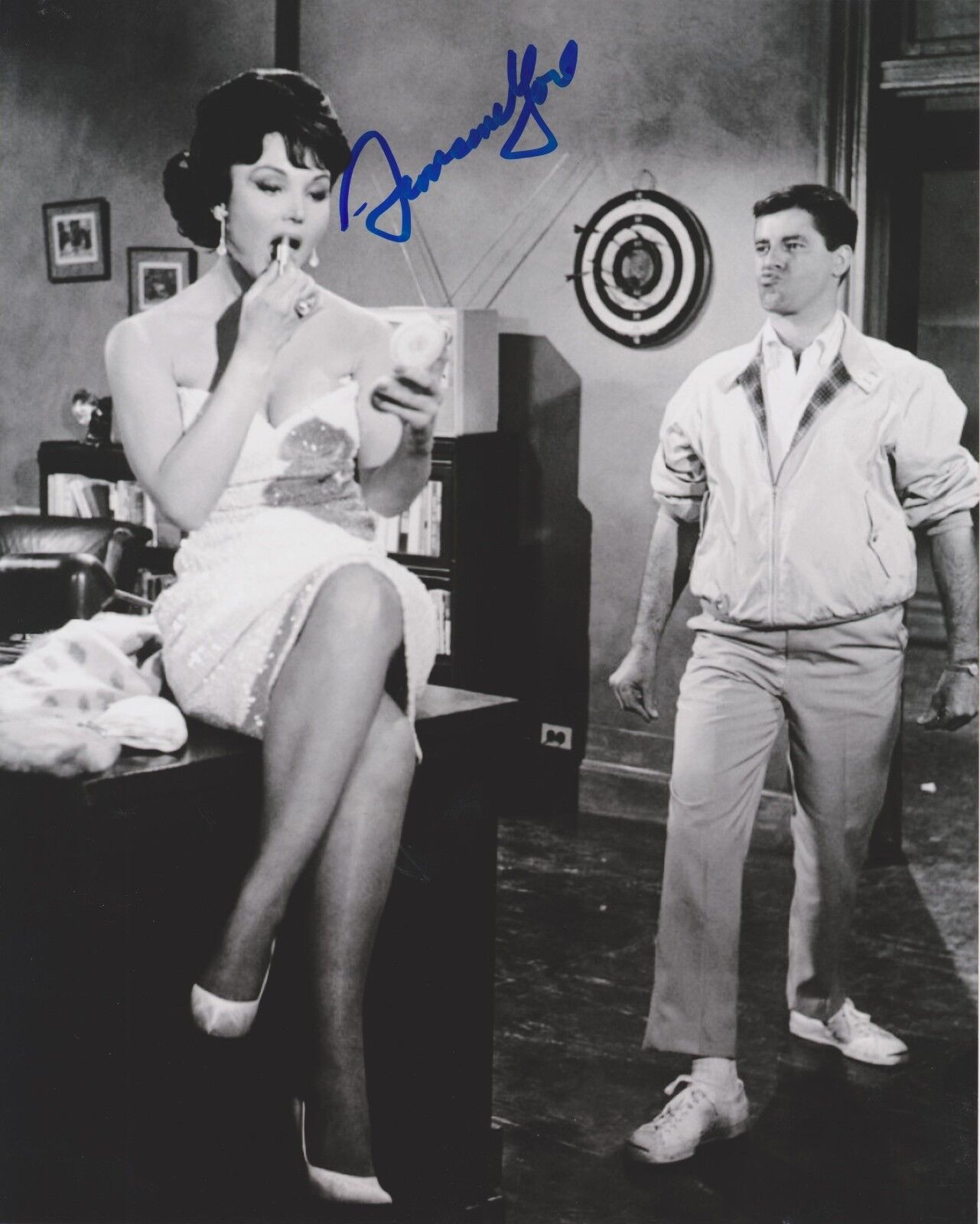 Francine York Signed 8x10 Photo Poster painting - Tickle Me / Lost In Space / Batman 1966 RARE