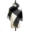 Autumn Winter Plaid Tassels Women's Shawl Scarf