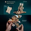 3D Wooden Puzzles for Adults, DIY Fantasy Spaceship Model Kit, 