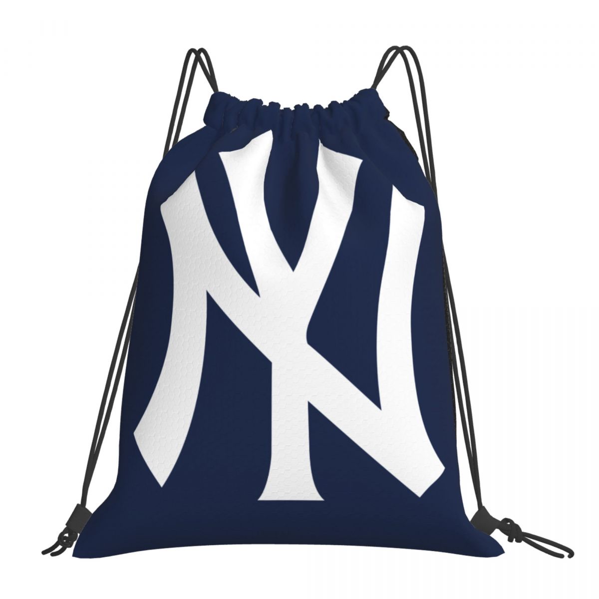 New York Yankees Logo Foldable Sports Gym Drawstring Bag