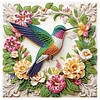 Diamond Painting-DIY Crystal Rhinestone Bird