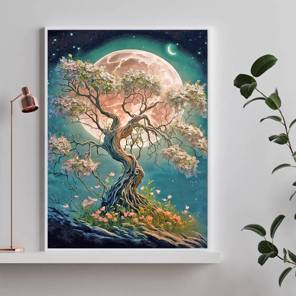 Diamond Painting - Full Round Drill - Tree(30*40cm)