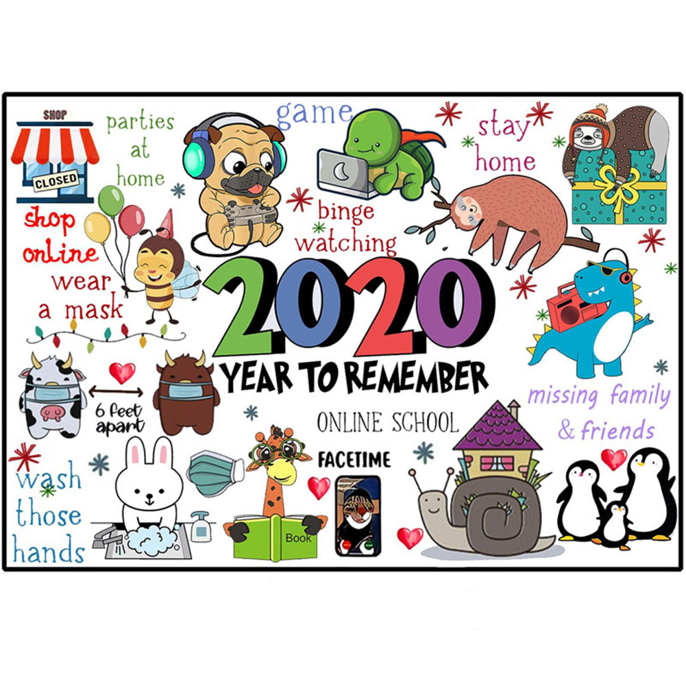 

Summary 2020 - 1000 Pieces Jigsaw Puzzle, 501 Original